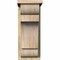 Ekena Millwork New Brighton Rough Sawn Corbel w/Backplate, Douglas Fir, 8"W x 12"D x 20"H COR08X12X20NEB01RDF - alternate 4